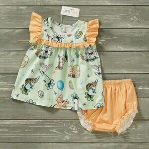 ADORABLE LITTLE 2 PIECE SET FOR GIRLS